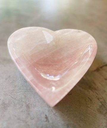 Corazón Cuarzo Rosado