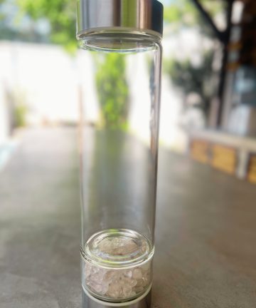 Botella Cuarzo Cristal