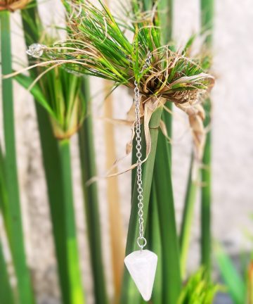 Péndulo Cuarzo Cristal